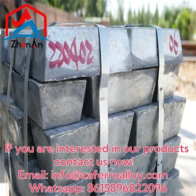 99.96%の耐酸化性Mgインゴット